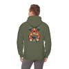 Grillmaster Hoodie – Flame Badge Front + Demon BBQ Back